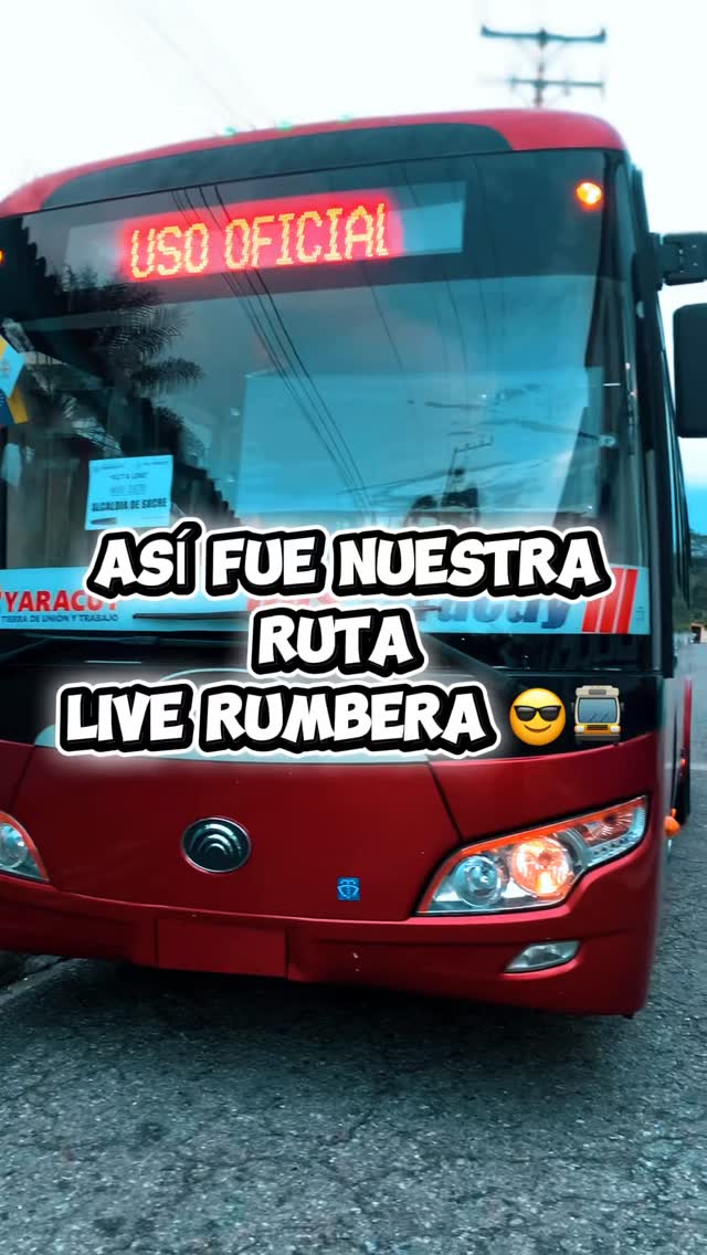 Revive con nosotros la experiencia de la Ruta Live de Bus Yaracuy. Nuestro destino era el epicentro...