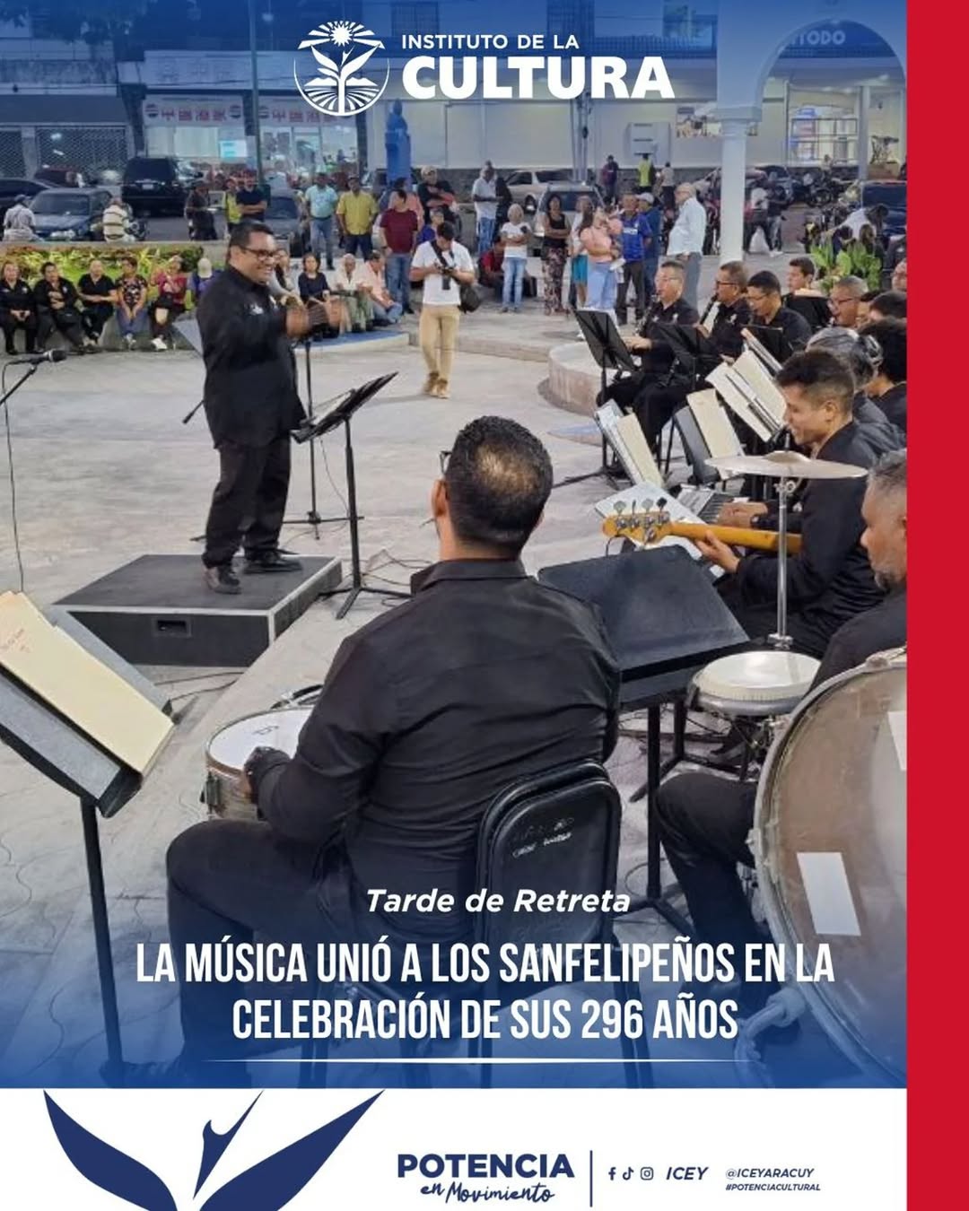 Photo shared by ICEY on November 08, 2025 tagging @gobernaciondeyaracuy, @roggerda, @minculturayarac...