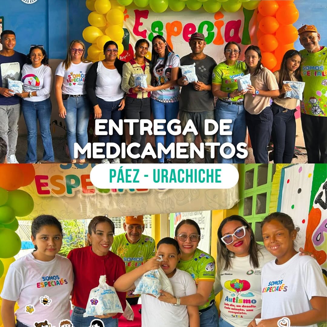 El programa Somos Especiales entrega medicamentos para 2 meses de tratamiento. 💊✨

Gracias al inca...