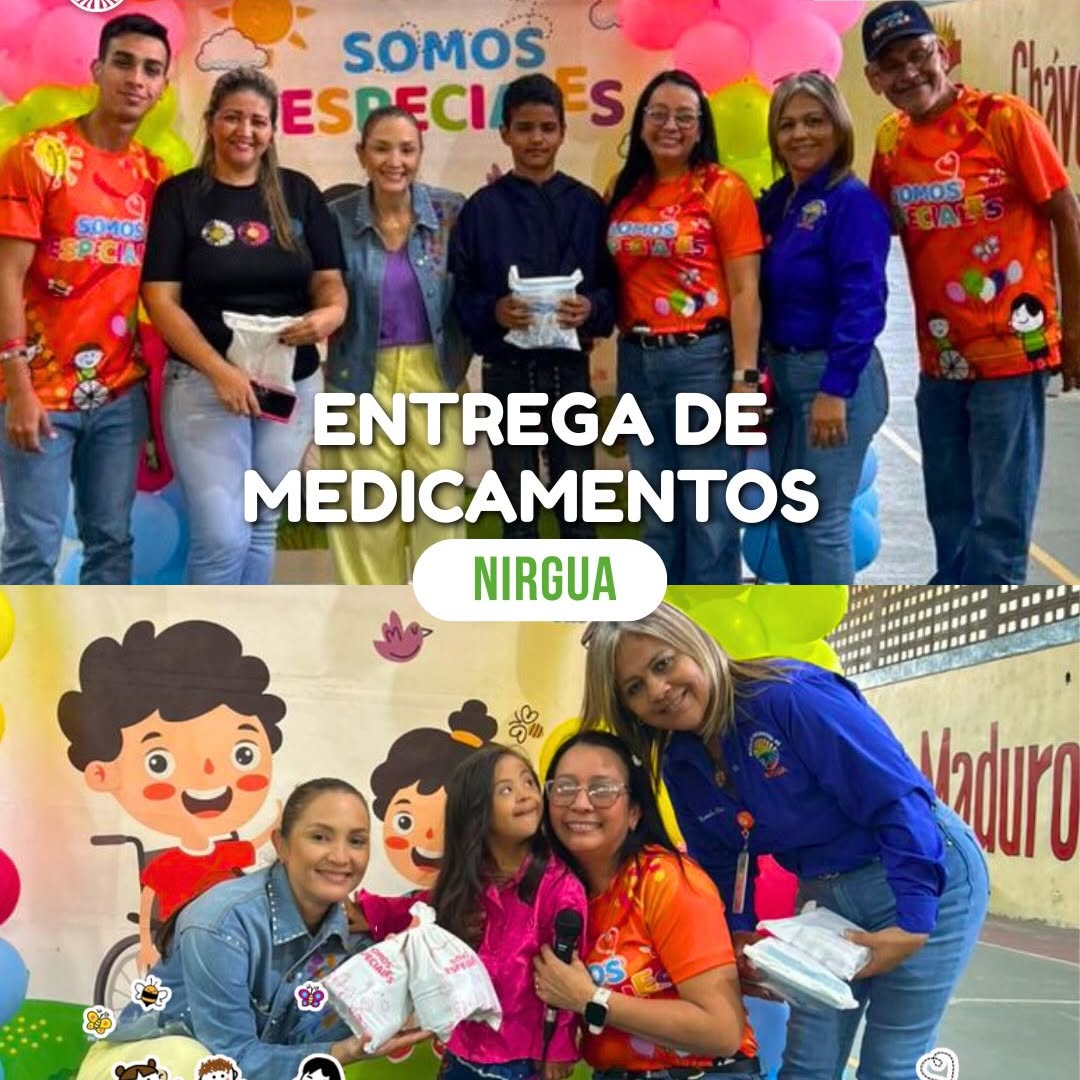 El programa Somos Especiales entrega medicamentos para 2 meses de tratamiento. 💊✨

Gracias al inca...