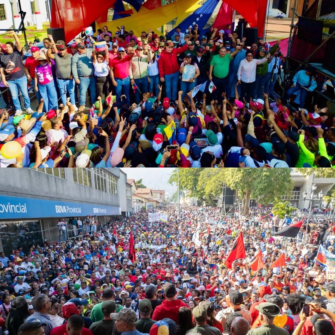 Yaracuy firme, construyendo la PAZ..!!!

@nicolasmaduro 
@delcyrodriguezv 
@dcabellor 
@jorgerpsuv_...
